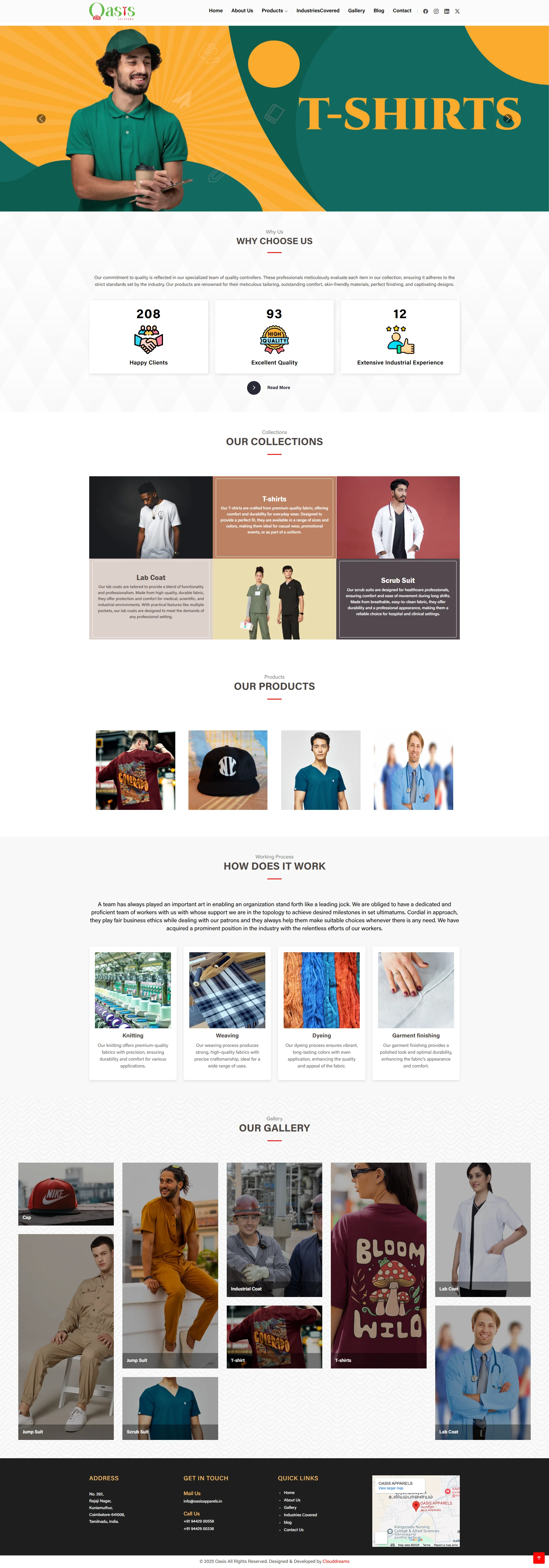 Oasis brand website